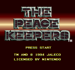 Peace Keepers screenshot 2 for Super Nintendo